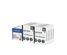 Pen+Gear Copy Paper 8.5x11, 92 Bright, 20lb, 10 Reams (5,000 Sheets)