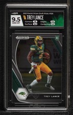 2021 Panini Prizm Draft Picks Trey Lance #120 HGA 9.5 GEM MINT 1s8