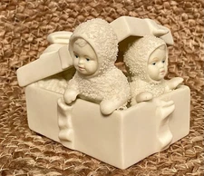 Department 56 Snowbabies Winter Surprise Figure Decoration 4” Holiday Porcelain