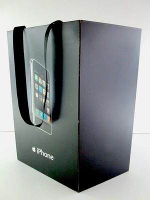 TOP Apple iPhone 2g 1. Generation Launch Day Tasche 2007 - Sammlerstück