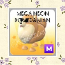 Adopt Stuff FRM M3 Today Ultra-Rare Mega Neon Pomeranian