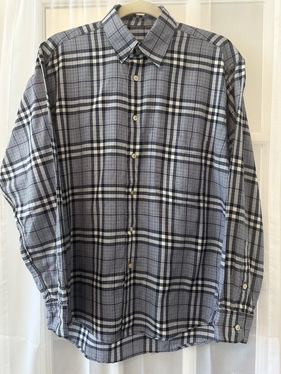Burberry London Button-Up Casual Button-Down Shirts for Men for