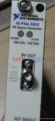 1PCS USED National Instruments NI PXIe-5652 RF Signal Generator 500KHz ~ 6.6GHz