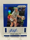 2025 Prizm WNBA HAILEY VAN LITH #TB-HVL Throwback BLUE Rookie Auto #05/75 - Sky