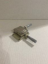 (USED) L.S. STARRETT XY Axis Cross Guide Micrometer Sliding Table Linear Stage