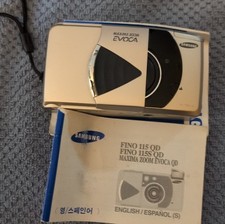 Samsung Maxima Zoom Evoca QD 35mm Compact Film Camera Panorama Date Flash