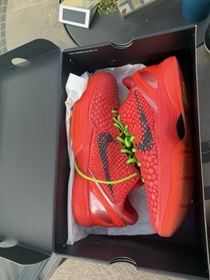 Kobe 6 Reverse Grinch Men's Sneakers Size 13