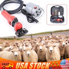 110V 750W Electric Flexible shaft Sheep Goat Shearing Machine Wool Clipper USA
