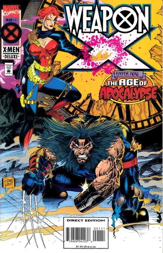 Weapon X #1 (1995) AoA Marvel Comic Very Fine (8.0) FREE Shipping over $50