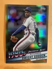 2020 Topps Decades' Best Chrome Series 2 Gold #'d 44/50 Dwight Gooden #DBC-63