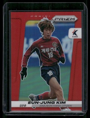 Eun-Jung Kim /99 2024 Panini Prizm K League Red Prizm Daejeon Hana Citizen #185