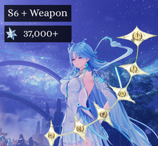 Wuthering Waves Qingxiao S6 + Weapon - 37k+ Astrite & More [NA] Starter