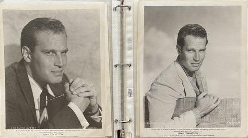 CHARLTON HESTON - 50er Jahre FILM - STUDIO & PRESSEFOTOS - 71 ORIGINALFOTOS - Bild 6 von 23