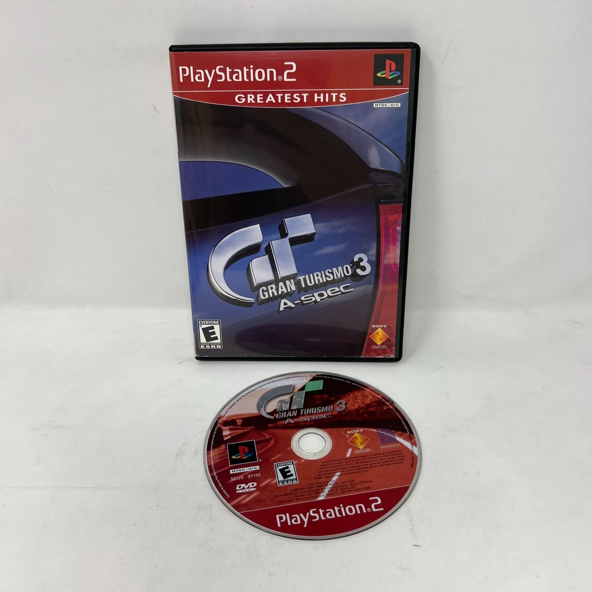 Gran Turismo 3 A-spec Sur PS2 - Bon état - Edition Française