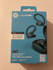 JLab Go Air Sport: Wireless Workout Earbuds Feat. Clear Calling - Teal