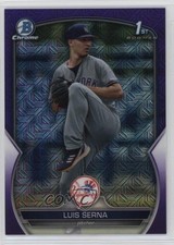 2023 Bowman Chrome Prospects Mega Box Purple Mojo Refractor /299 Luis Serna 4k8