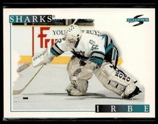 1995-96 Score #189 Arturs Irbe San Jose Sharks