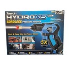 Ontel Turbo Jet HydroX5Pro Portable Cordless PressureWasher 21V 3000mAh OPEN BOX