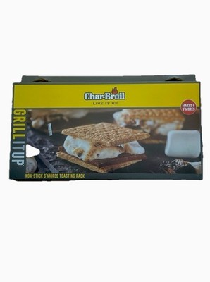 S Mores Non Stick Toasting Rack Cooker Char-Broul Grill It UP. 00081. Makes 6.