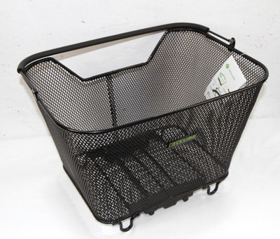 Racktime Baskit L Large Fahrradkorb Snapit System Moosgummi-Griff Korb Abnehmbar