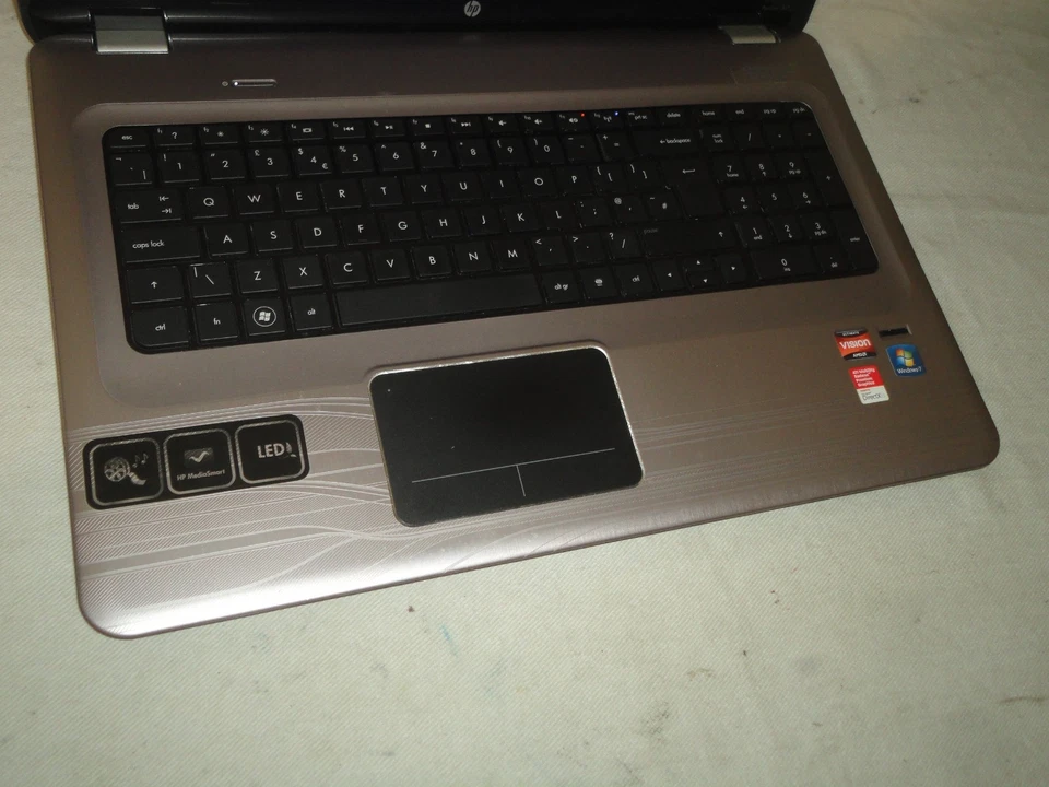 Hp Pavilion DV7 Phenom II P820 Triple Core  17.3" Wind 7 Laptop 1Tb HDD 8Gb Ram - Image 4 of 4