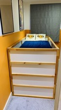 IKEA Kura Reversible Loft Bed with Mattress