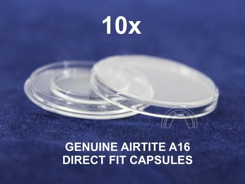 10 Direct Fit 16.5mm Air-Tite Coin Capsule for US American 1/10oz Gold Eagle