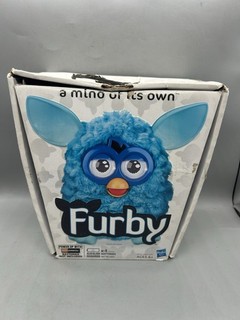 Hasbro 2012 Furby Blue Taboo Interactive Toy Pet Electronic Plush Gen1 Boxed