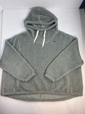 Nike Therma-FIT Women's Pullover Training Hoodie Plus Size 3XL Gray Oversized