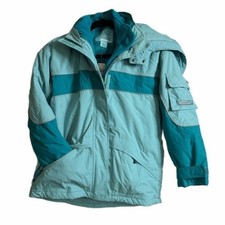NWT The Childrens Place 3-in-1 Jacket Teal Aqua Thermolite Plus Large 10/12