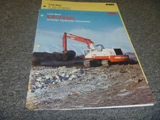 Link-Belt LS-7400 Crawler Excavator Specifications & Capacities Manual xz