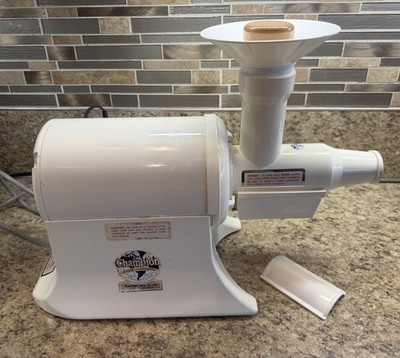 Champion Juicer G5-NG-853S Heavy Duty Juicer - WORKS! | eBay