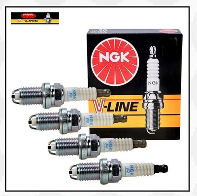 4x NGK 92297 V-Line Nickel Zündkerzen für FIAT Ulysse (179) ULYSSE (220)
