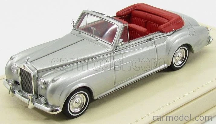 wonderful resin-modelcar 1:43 ROLLS-ROYCE SILVER CLOUD Convertible 1959 - silver - Image 4 of 4