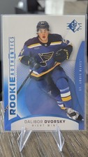 2025-26 SP Hockey - Dalibor Dvorsky  #138 Rookie Authentics RC - St. Louis Blues