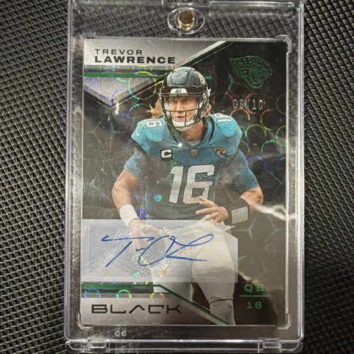 Trevor Lawrence Panini Black Auto