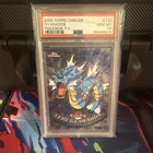 New Listing2000 TOPPS CHROME POKEMON T.V. #130 GYARADOS POKEMON T.V. PSA 10