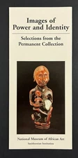 2000s African Art National Museum Smithsonian Washington DC VTG Travel Brochure