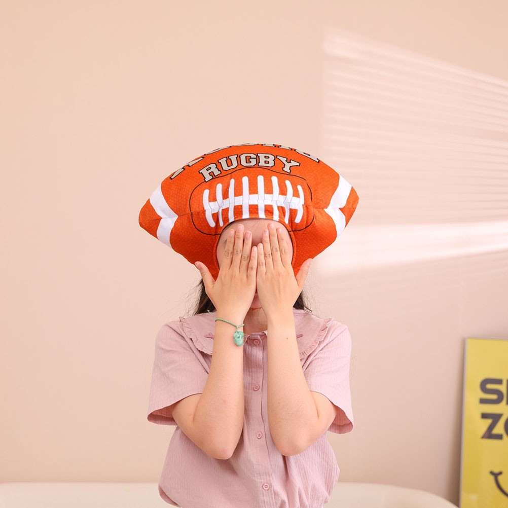 Fiesta Decorativo Sombrero Cosplay Prendas para la Cabeza Festival Rugby Jugador Disfraz
