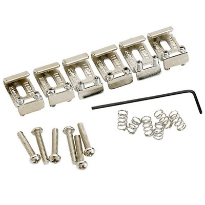 Fender American Vintage Stratocaster Bridge Saddles - Nickel, Medium