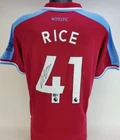 Declan Rice Signed Autographed West Ham United Umbro Soccer Jersey (Beckett COA)