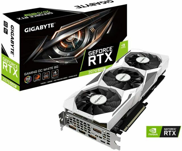 GIGABYTE GeForce RTX 2070（8GB） GIGABYTE GeForce RTX 2070 SUPER 8GB GDDR6 Graphics Card (GV