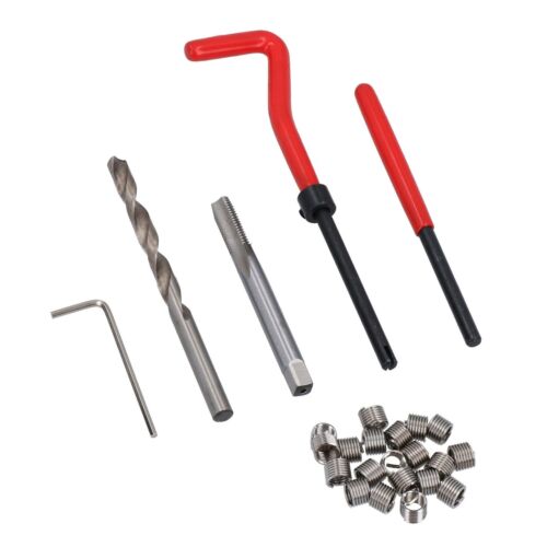 Kit de reparación de rosca M6 x 1,0 mm / Helicoil 25 piezas Juego de rosca dañada - Imagen 4 de 6