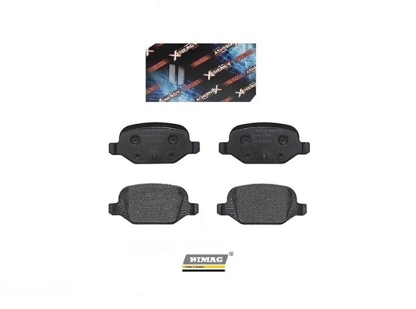 Xenergy BremsbeläGe Hinten FüR Fiat Panda 169 4X4 Lancia Ypsilon 843-image