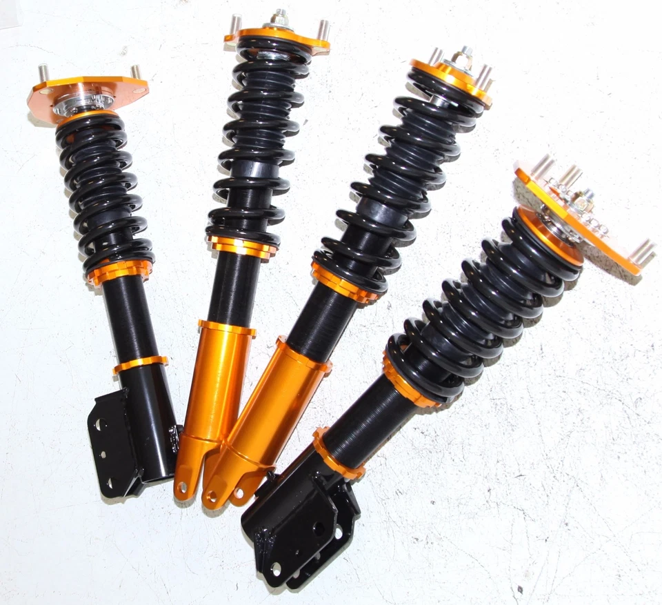 Kits de rebaixamento Coilover de suspensão dourada para 2003-2007 Mitsubishi Lancer EVO 8 9 - Imagem 3 de 4