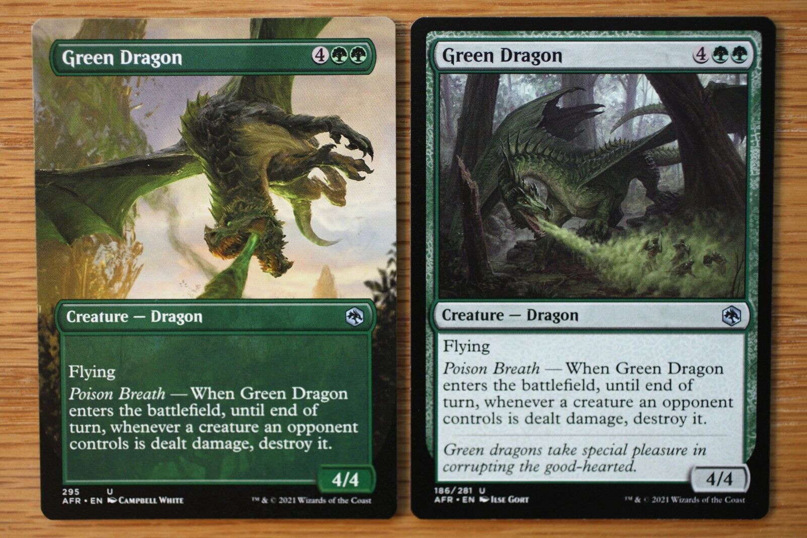 Lurking Green Dragon Printings, Prices, and Variations - mtg