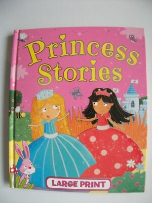 Princess Stories Learn to Read Large Print Children Child Reading Pictures