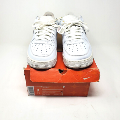 Nike Air Force 1 Triple White 306353 112 Men Size 8 2004  display picture 1