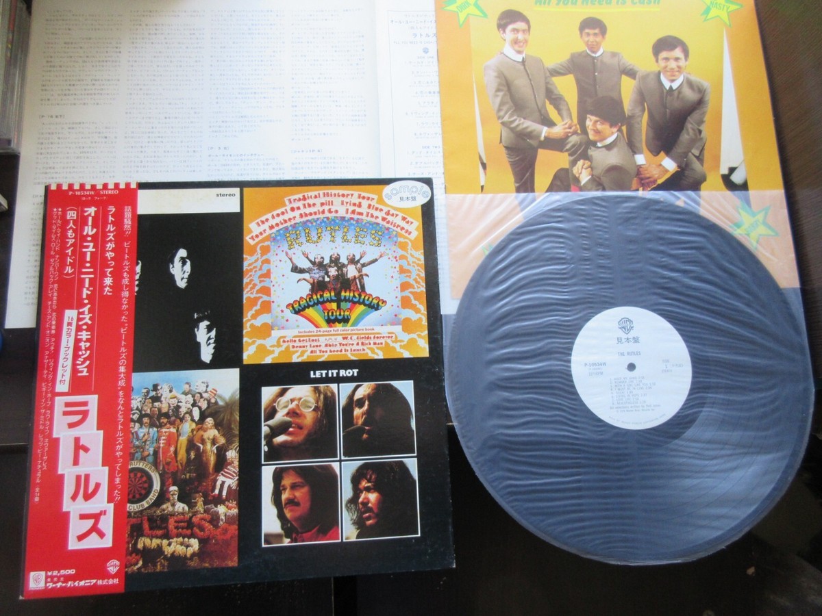 Rutles All You Need Is Cash Japan Promo Vinyl LP w OBI P-10534