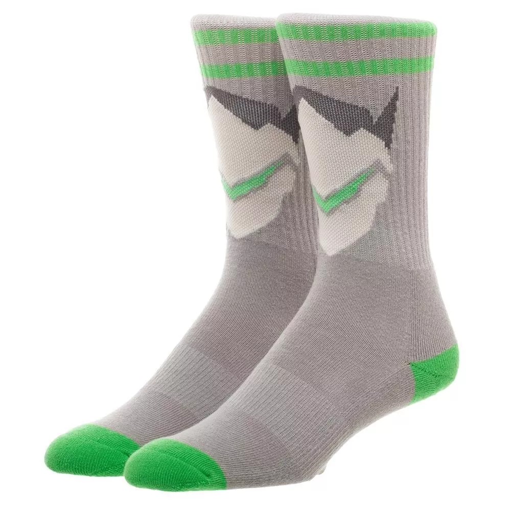 Overwatch Genji Character Icon Athletic Sock - Blizzard Entertainment